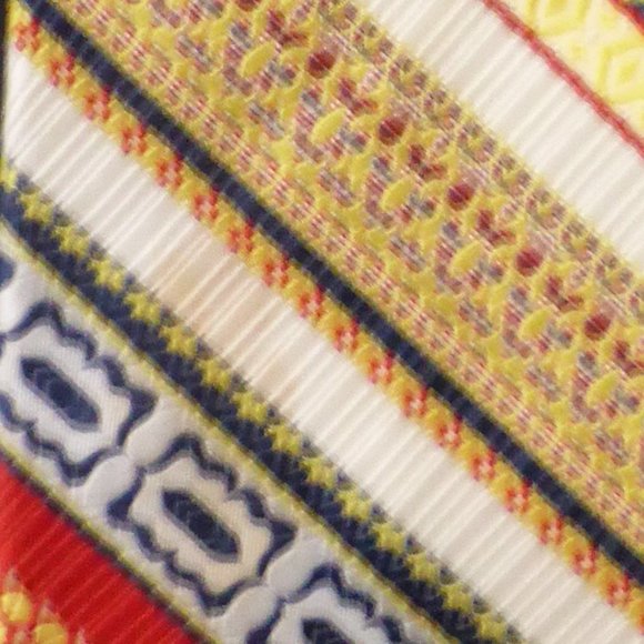 Necktie, striped, colorful, brand unknown, material unknown, mint condition - Picture 6 of 6